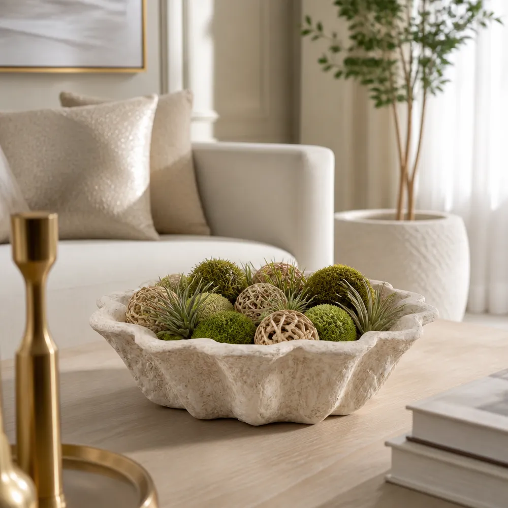 HADFIELDOAK IVORY BOWL 4 (IN)