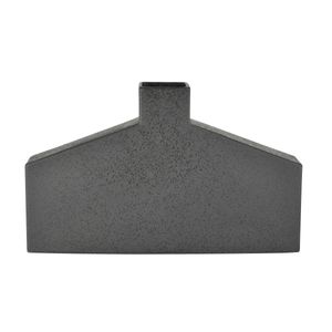 Drue Vase - Short Speckled Black 1