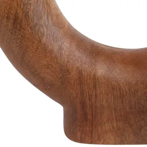 DRAPERWELL BROWN VASE 12 (IN) 8