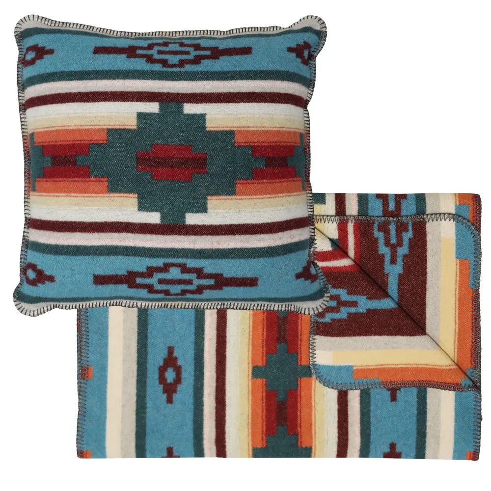 Crystal Creek III Bedscarf & Pillow Set - King