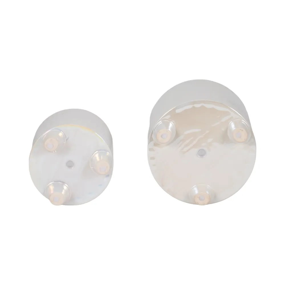 BISHOPTON SET OF 2 IVORY PLANTER 8 (IN)
