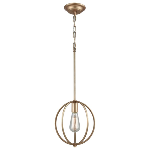 Stanton 10'' Wide 1-Light Mini Pendant - Matte Gold