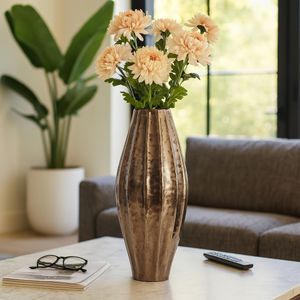 DALTONLEY GOLD VASE 27 (IN) 12