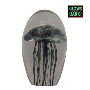 3-3/4" BLACK JELLYFISH GLOW IN DARK 400G 1