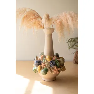 Ceramic Seashell Vase 1