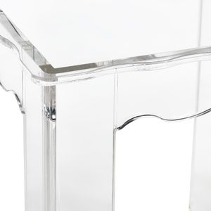 Jacobs Nesting Table - Set of 3 Square Clear 6