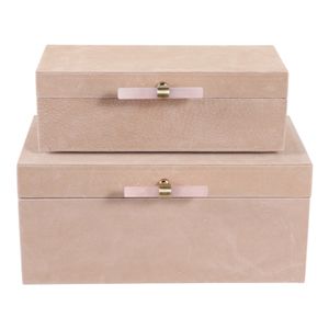 HAVENGATE SET OF 2 TAN BOXES 6 (IN) 5