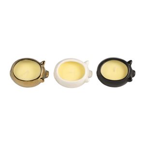 ARNETTCLIFF SET OF 3 VANILLA SANDALWOOD CANDLE 4 (IN) 7