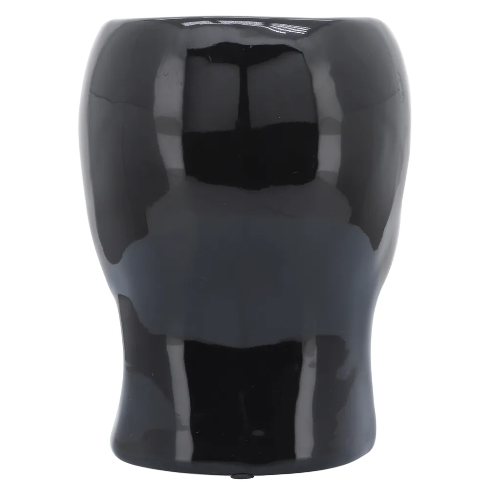 LINDENCLIFF BLACK VASE 8 (IN)