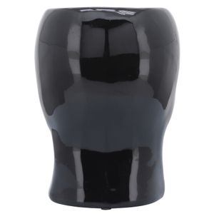 LINDENCLIFF BLACK VASE 8 (IN) 6