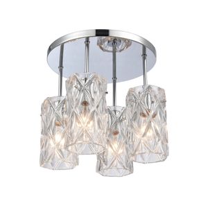 Forma de Crystal 13.75'' Wide 4-Light Semi Flush Mount - Polished Chrome 3