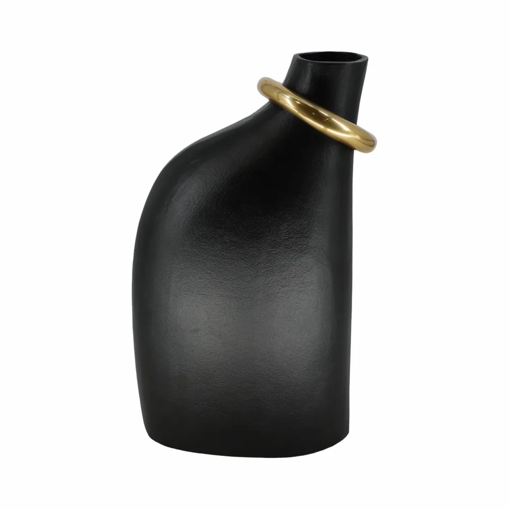 ENOCHCROSS BLACK VASE 18 (IN)