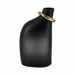 ENOCHCROSS BLACK VASE 18 (IN) 5