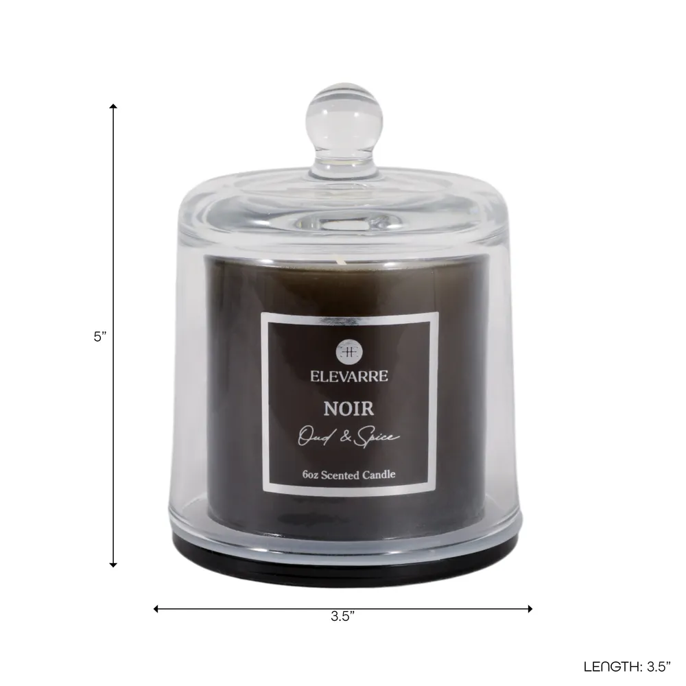 HEMMINGWORTH NOIR OUD AND TOBACCO CANDLE 5 (IN)