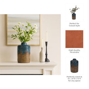 REESELAKE BLUE VASE 14 (IN) 10