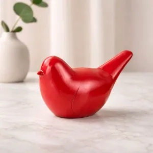 Wooden Cardinal 7.5x5.25in 1