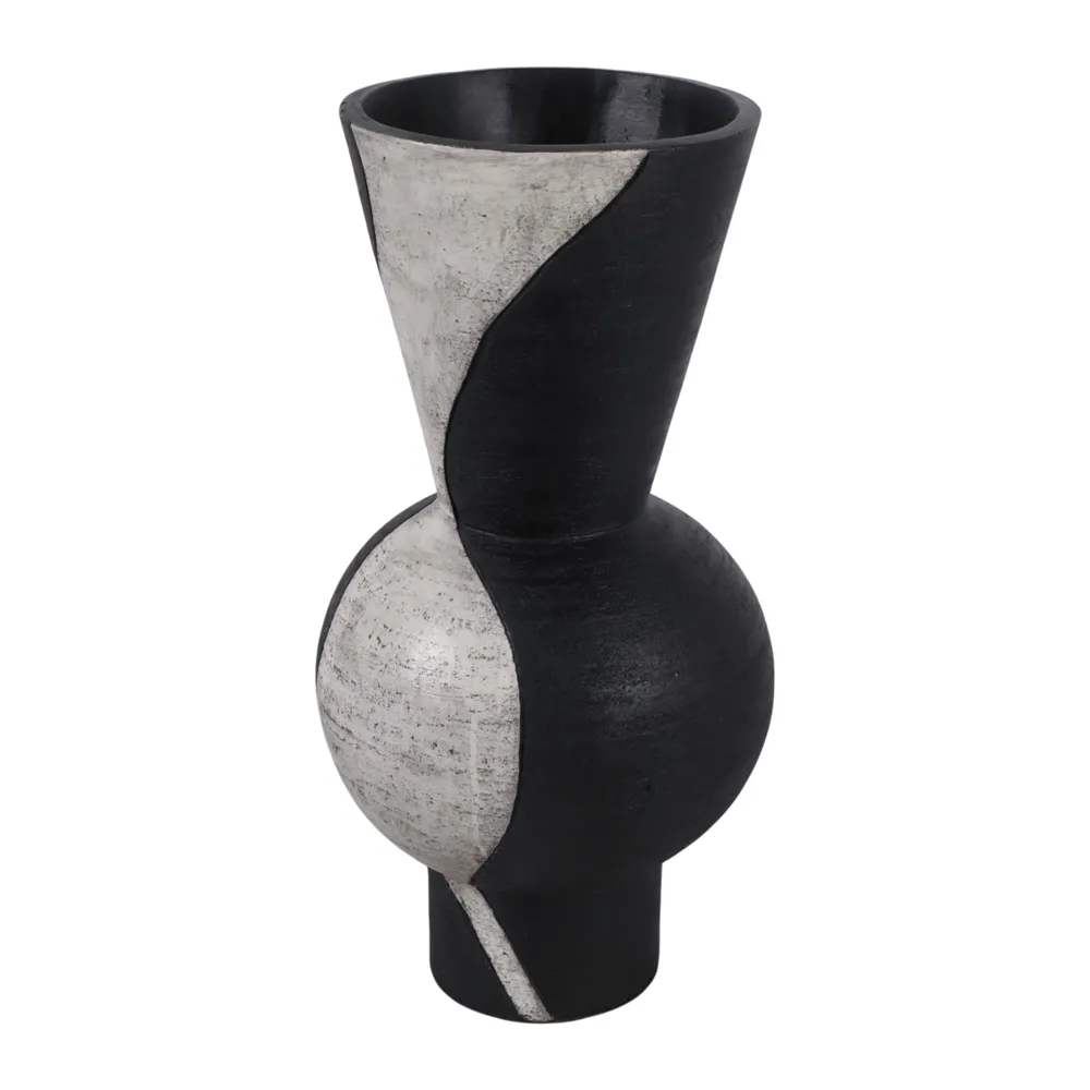 BLAIRRUN WHITE VASE 23 (IN)