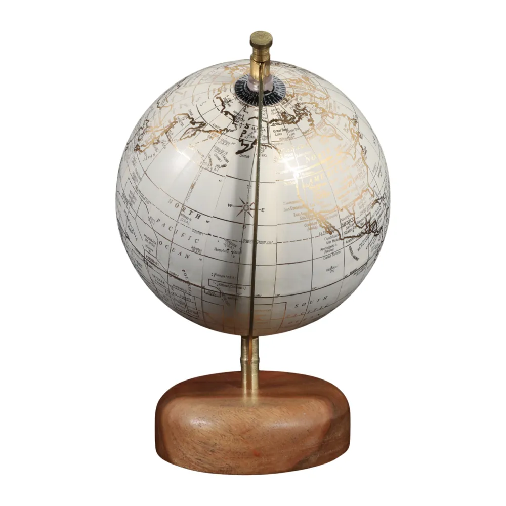 INGRIDDALE WHITE GLOBE 10 (IN)