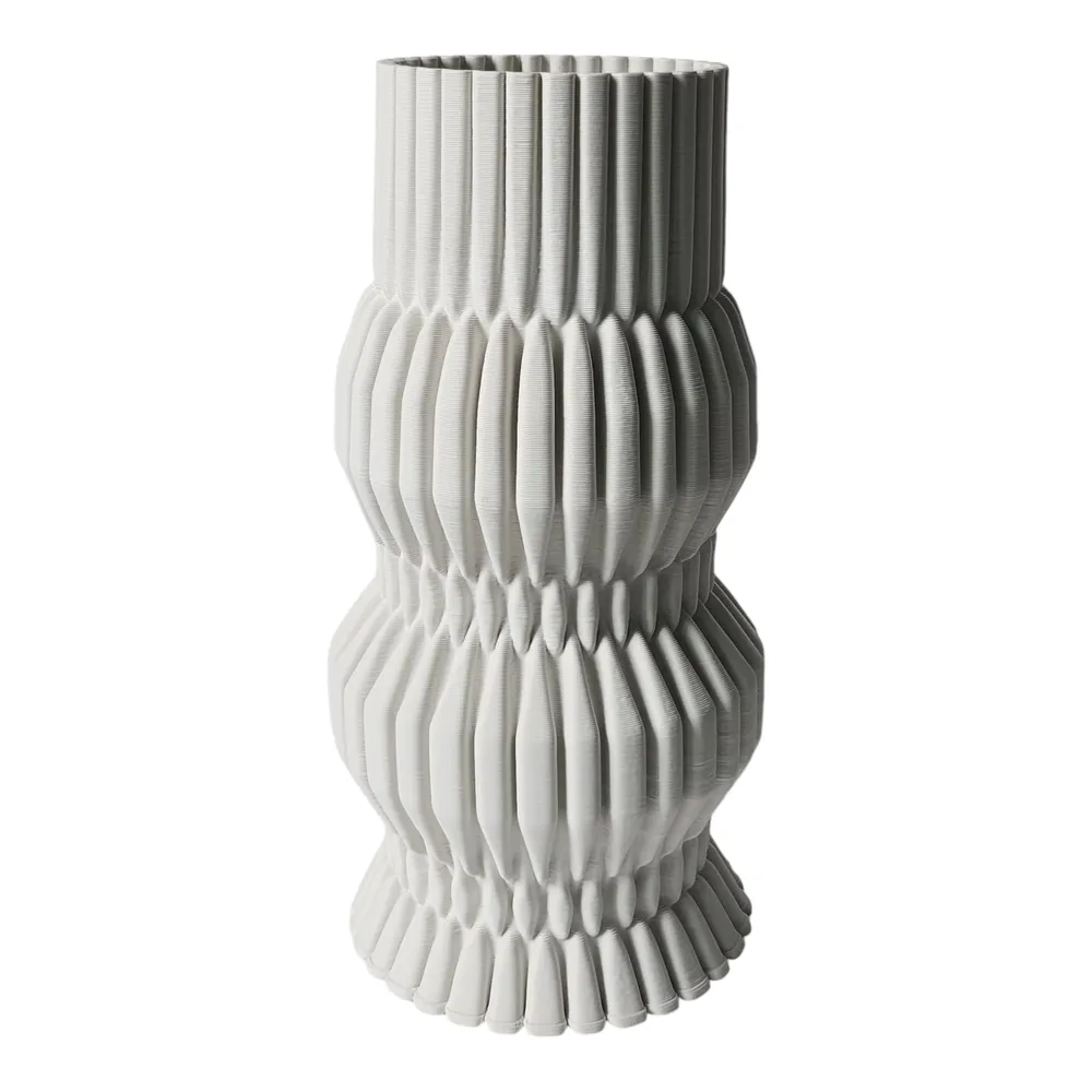 CALTONPORT WHITE VASE 15 (IN)