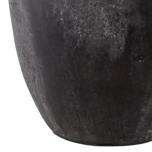 DUNCANRUN BLACK VASE 12 (IN) 6
