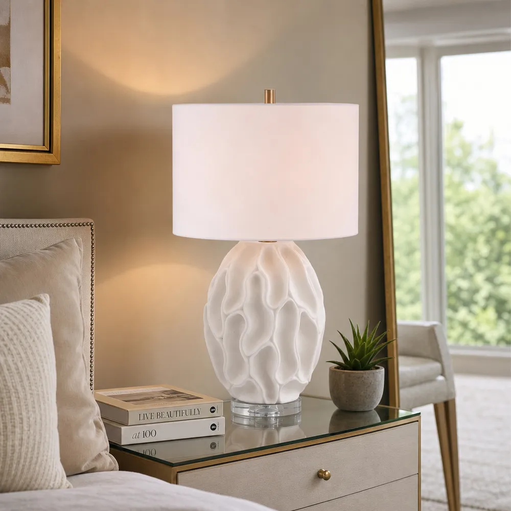 CONNORBROOK WHITE LAMP 27 (IN)