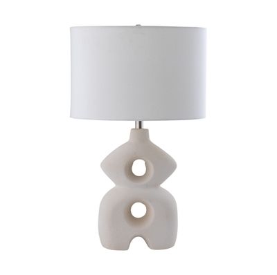 Neptune 26″ High 1-Light Table Lamp - Dry White