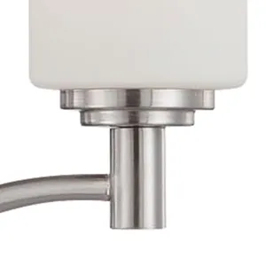 Pittman 20'' Wide 3-Light Chandelier - Brushed Nickel 2