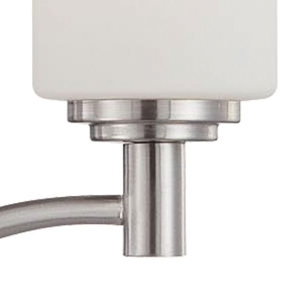 Pittman 20'' Wide 3-Light Chandelier - Brushed Nickel