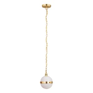 Harmelin 7'' Wide 1-Light Mini Pendant - White 2