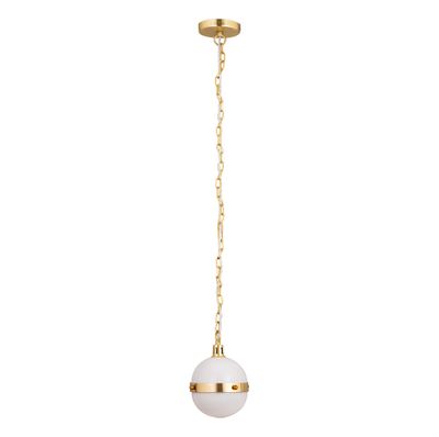 Harmelin 7″ Wide 1-Light Mini Pendant - White