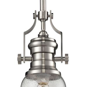 Chadwick 8'' Wide 1-Light Mini Pendant - Satin Nickel 3