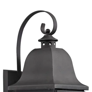 Forged Brookridge 30'' High 3-Light Outdoor Sconce - Charcoal 3