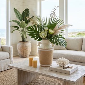 EMMETMORE IVORY VASE 17 (IN) 13