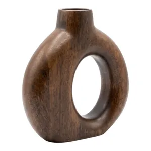 GRIFFINMOOR BROWN VASE 7 (IN) 4