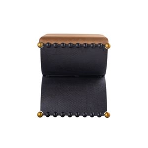 Layla Accent Stool - Blackened Bronze 3