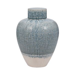DREWDALE BLUE VASE 15 (IN) 4