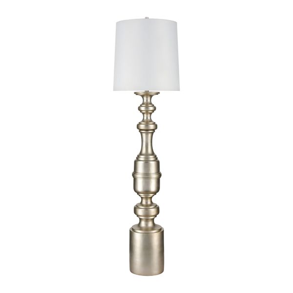 Cabello 78'' High 1-Light Floor Lamp - Antique Silver