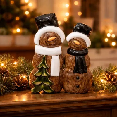 Snowman Love 7.5x5.5in