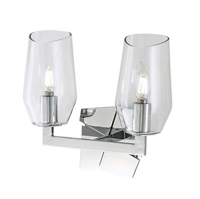 Gaia 11.5″ Wide 2-Light Vanity Light - Chrome