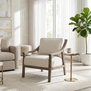 DOUGALRUN IVORY CHAIR 33 (IN) 12