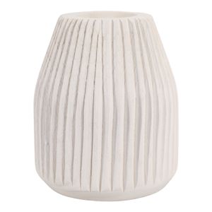 WESTONGATE WHITE VASE 9 (IN) 5