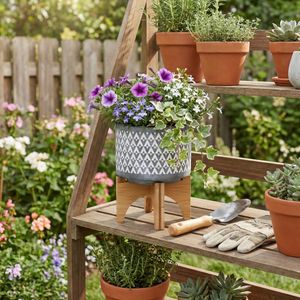 LYNNMILL GRAY PLANTER 6 (IN) 2