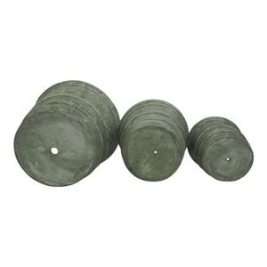 DORSETWELL SET OF 3 GREEN PLANTER 13 (IN) 9