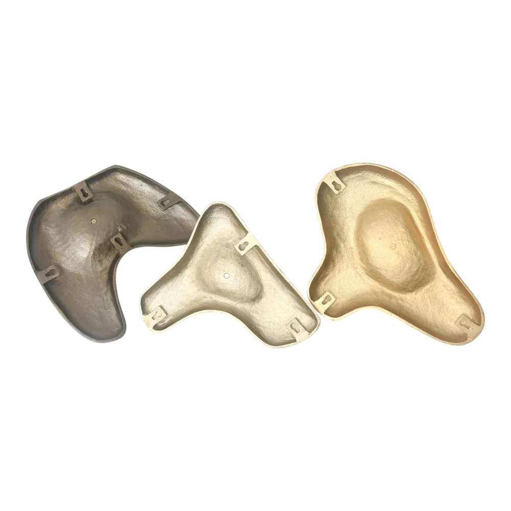 ALCOTT SET OF 3 SILVER WALL SCULPTURES 4 (IN)