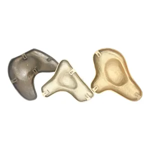 ALCOTT SET OF 3 SILVER WALL SCULPTURES 4 (IN) 9