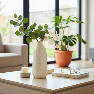 EMMONSFORD IVORY VASE 12 (IN) 10