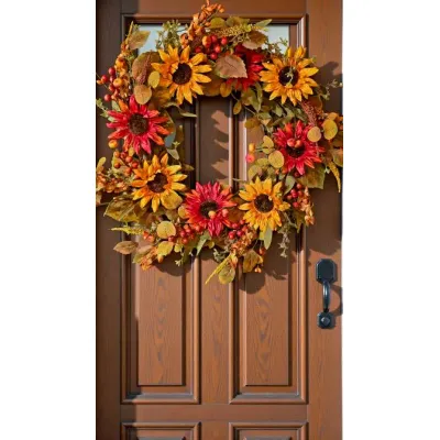 Sunfire Gathering Wreath