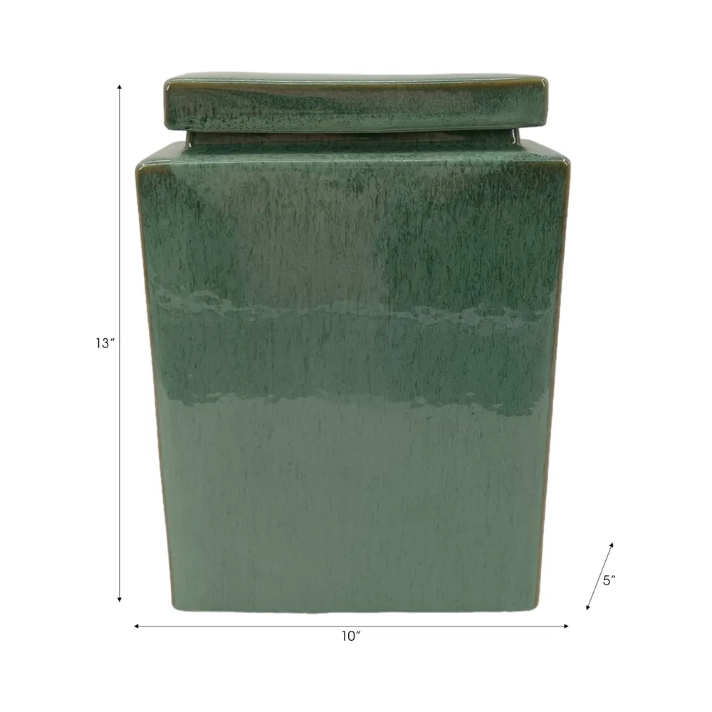 TILTONLAND BLUE JAR 13 (IN)