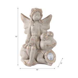 ELLIOT IVORY GARDEN STATUARY 15 (IN) 9