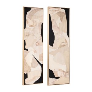 WARDWORTH SET OF 2 IVORY ART 2 (IN) 3